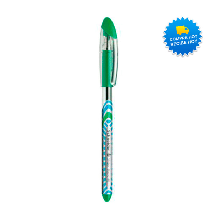 Bolígrafo Slider Basic tinta verde