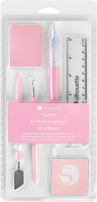 Kit de herramientas color rosado