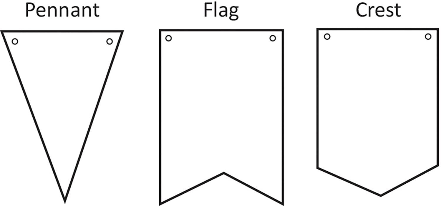 Tablero de corte banderines (662565)