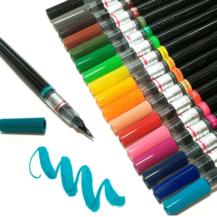 Pincel de tinta colorbrush
