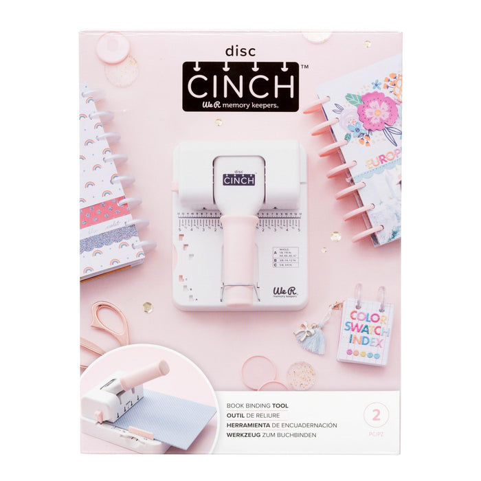 Kit Cinch Rosa Encuadernadora ▪️ We R